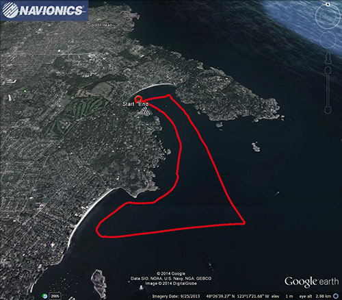 Navionics Track