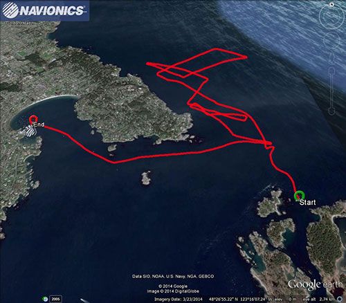 Navionics Track
