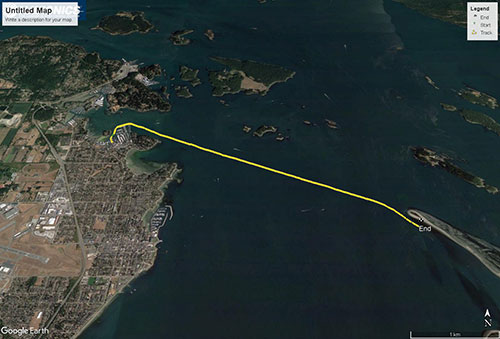 Navionics track
