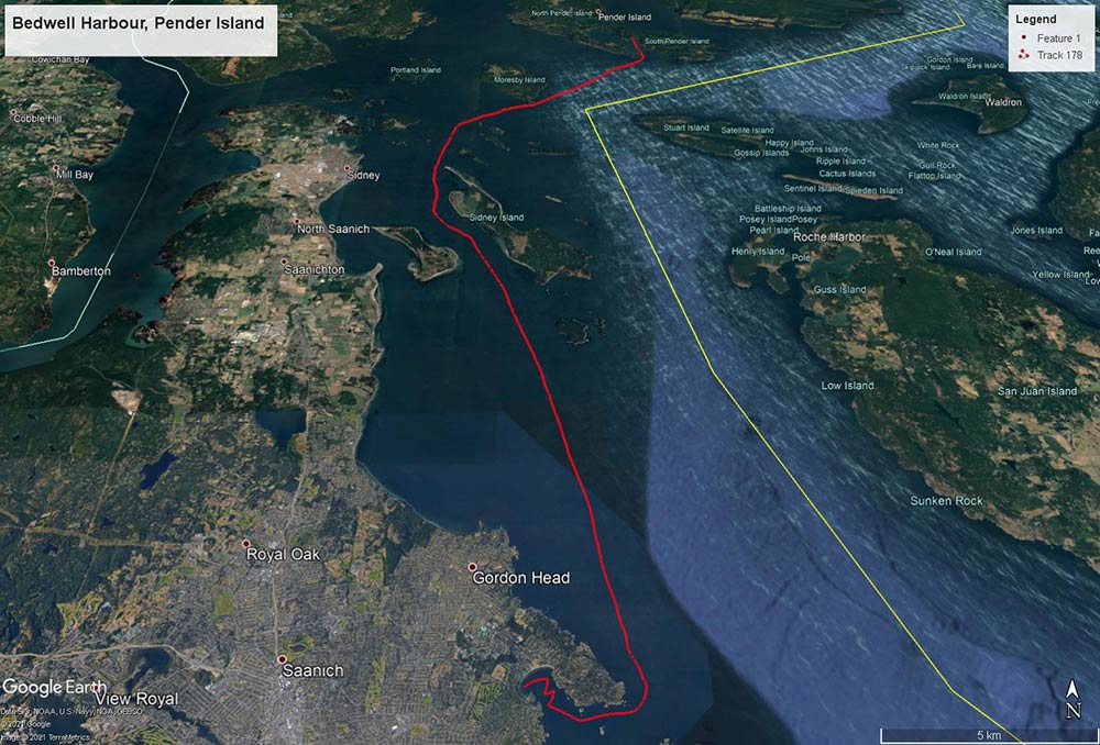 Navionics track