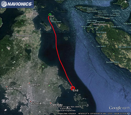 Navionics Track