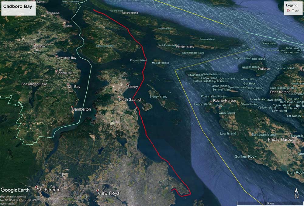 Navionics track