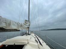 Leaving Princess Cove, Wallace Island.