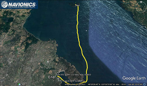 Navionics track