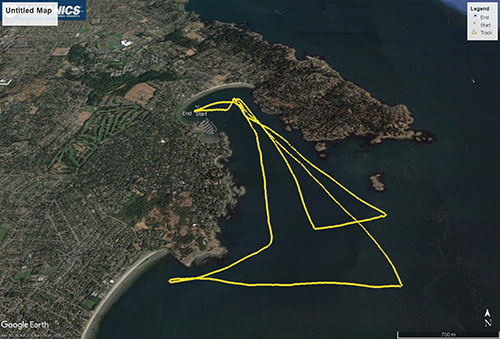 Navionics track