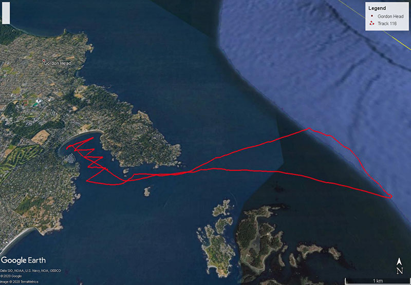 Sailing Haro Strait