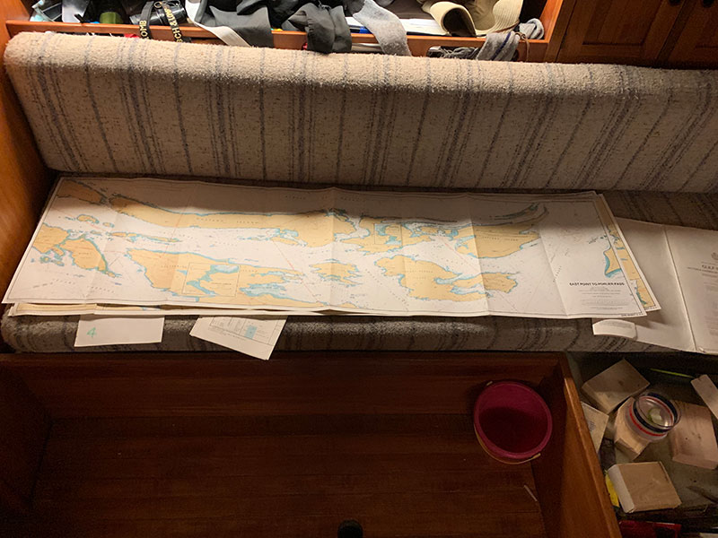 Planning with strip charts.