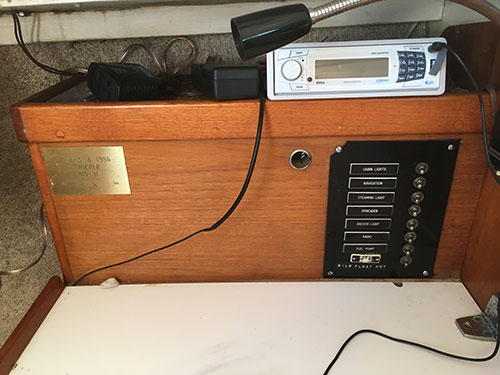 Dad's original house panel. After 40 years the switches are starting to show signs of corrosion. Plus with all of the USB charged devices now, I want some more power outlets.