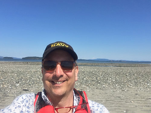 Sidney Spit Selfie