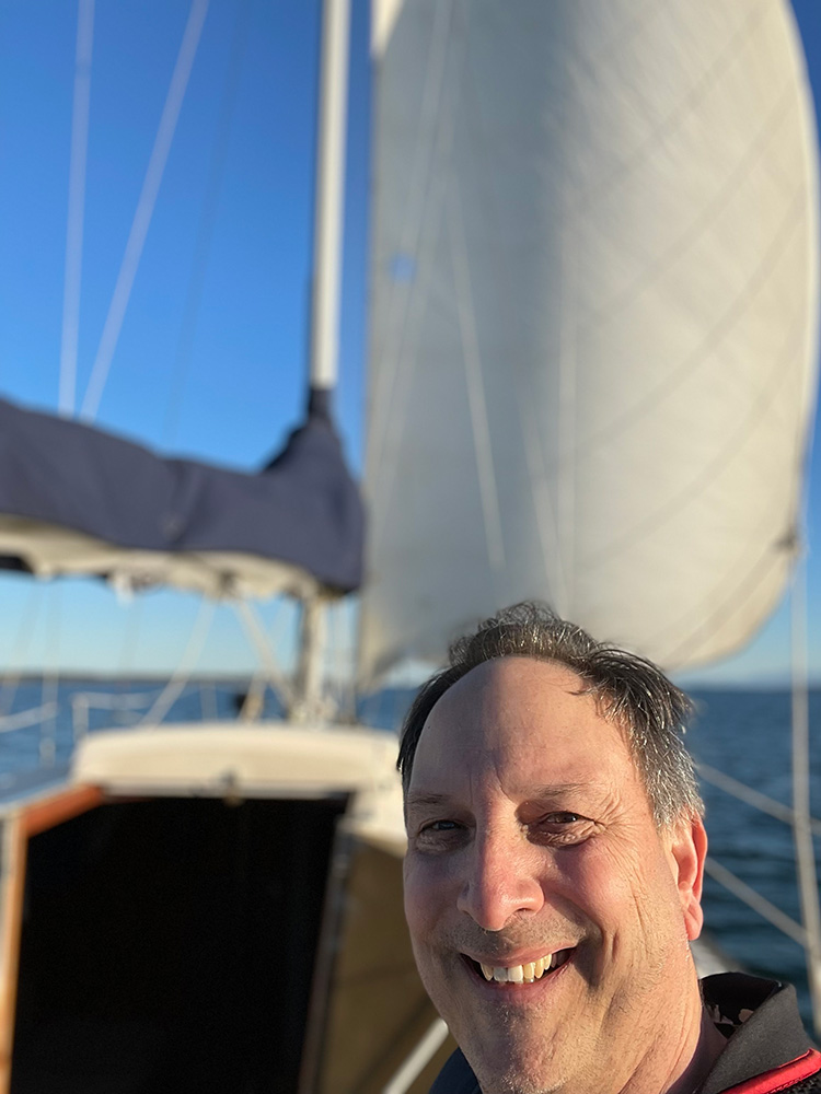 Doug Thomson on Trouper 2