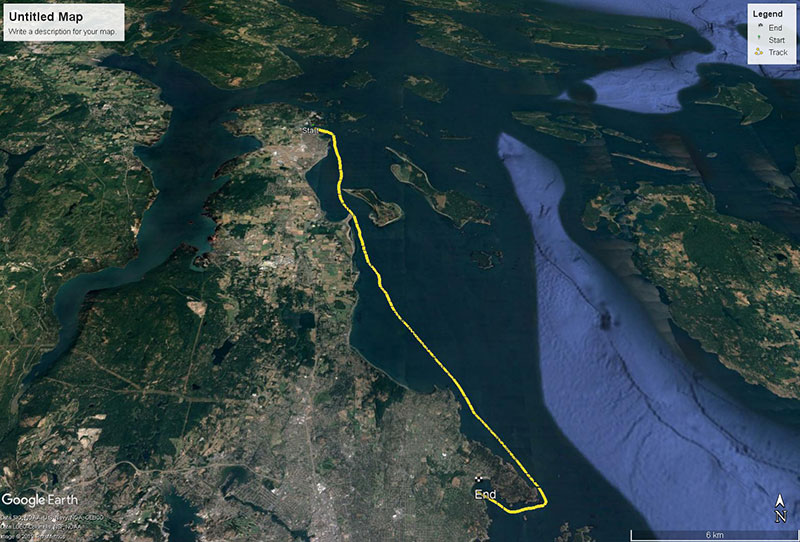Sail to Cadboro Bay