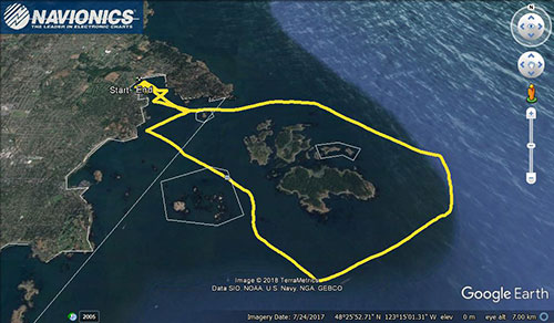 Navionics track