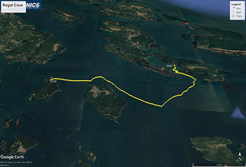 Navionics track