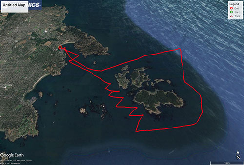 Navionics track