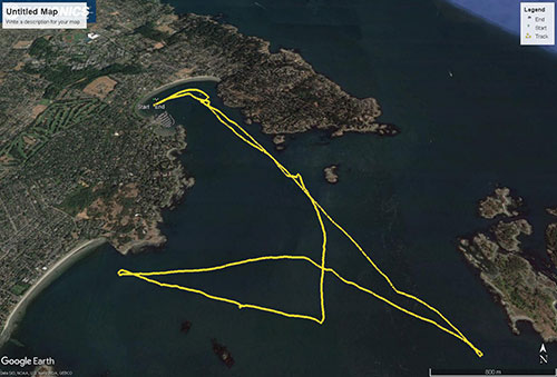 Navionics track