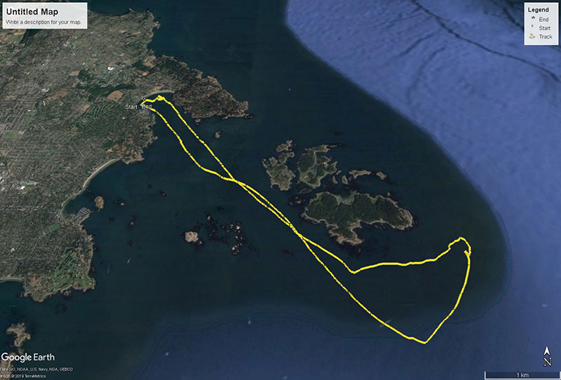 Spring Sailing on Trouper 2