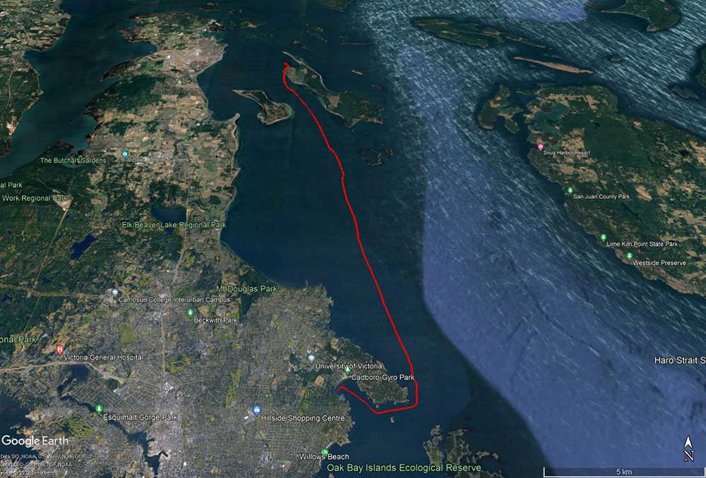 Sidney Spit With No Engine
