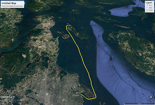 Navionics track