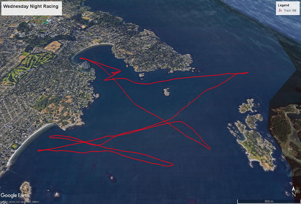Navionics track