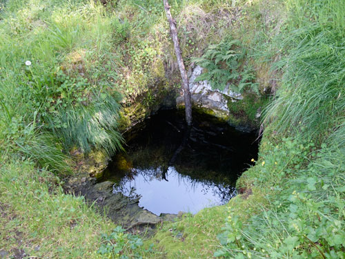 I remember thinking this looked like a portal to another dimension. Does lack of water bring on such thoughts?