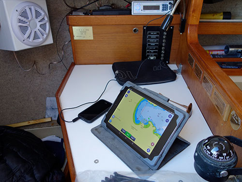 T2's navigation station