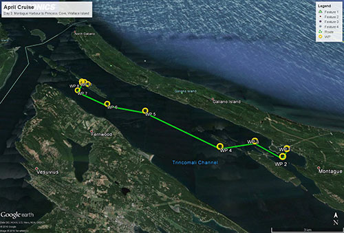 Day 3: Montague Harbour to Princess Cove