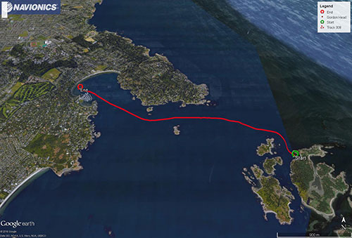 Navionics track