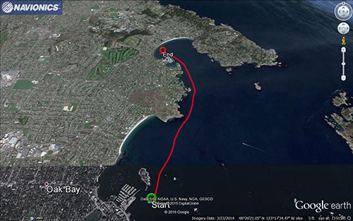 Navionics track