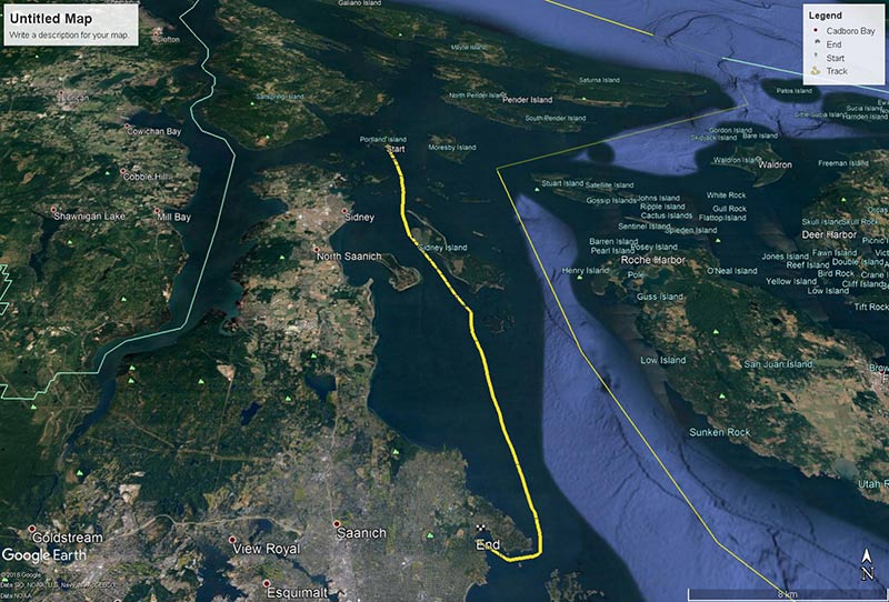 Navionics track