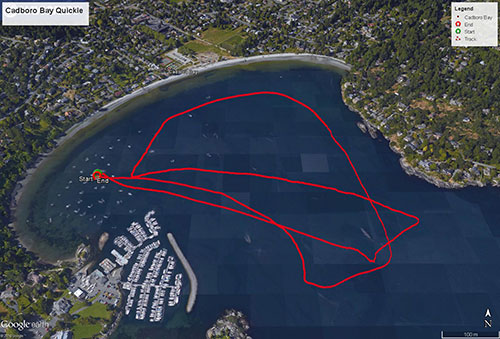 Navionics track