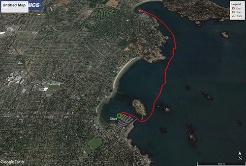 Navionics track
