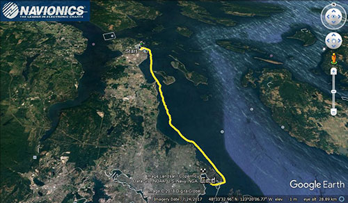 Navionics track