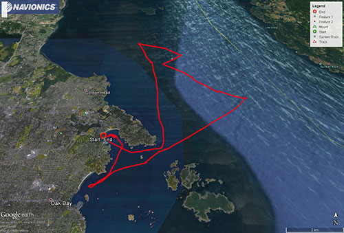 Navionics track