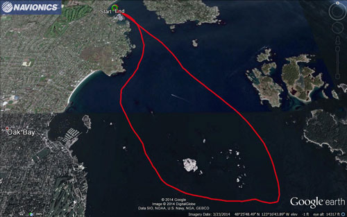 Navionics Track