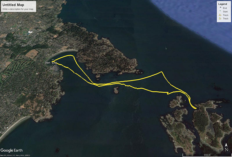 Navionics track