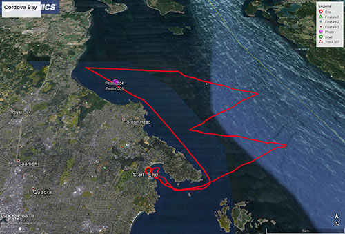Navionics track