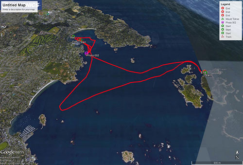 Navionics track