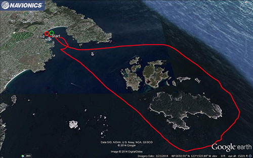 Navionics Track