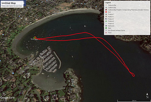 Navionics track