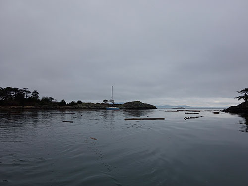 Puget Cove is exposed to Juan De Fuca Strait.