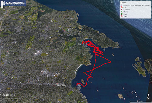 Navionics track