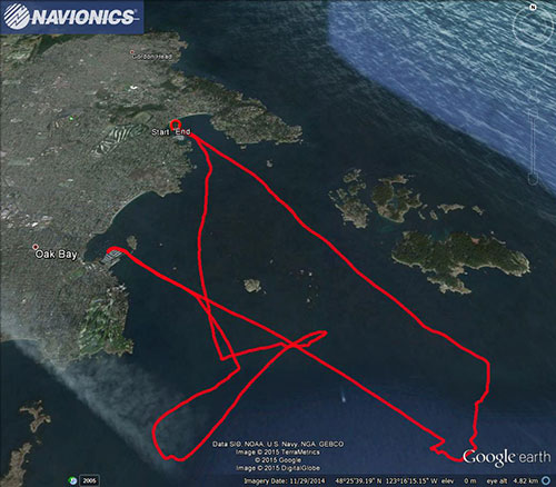 Navionics track