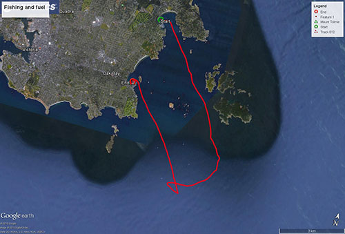 Navionics track