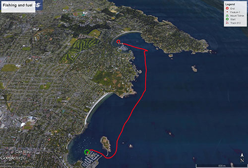 Navionics track
