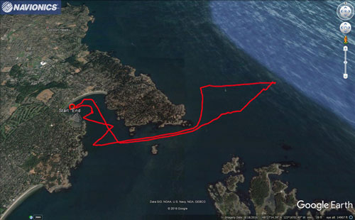 Navionics track