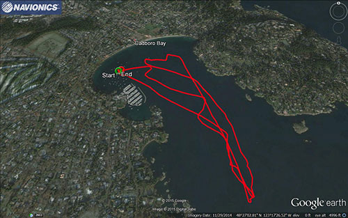 Navionics track