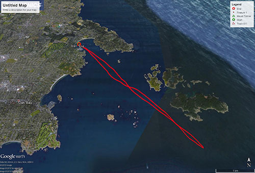 Navionics track