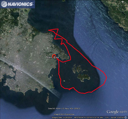 Navionics track