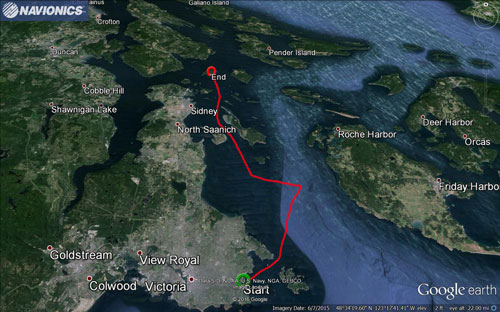 Navionics track
