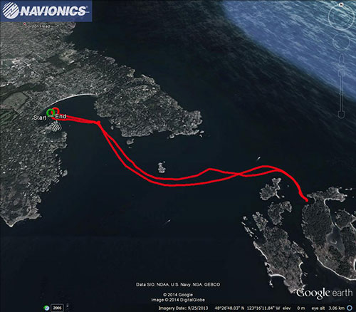 Navionics Track